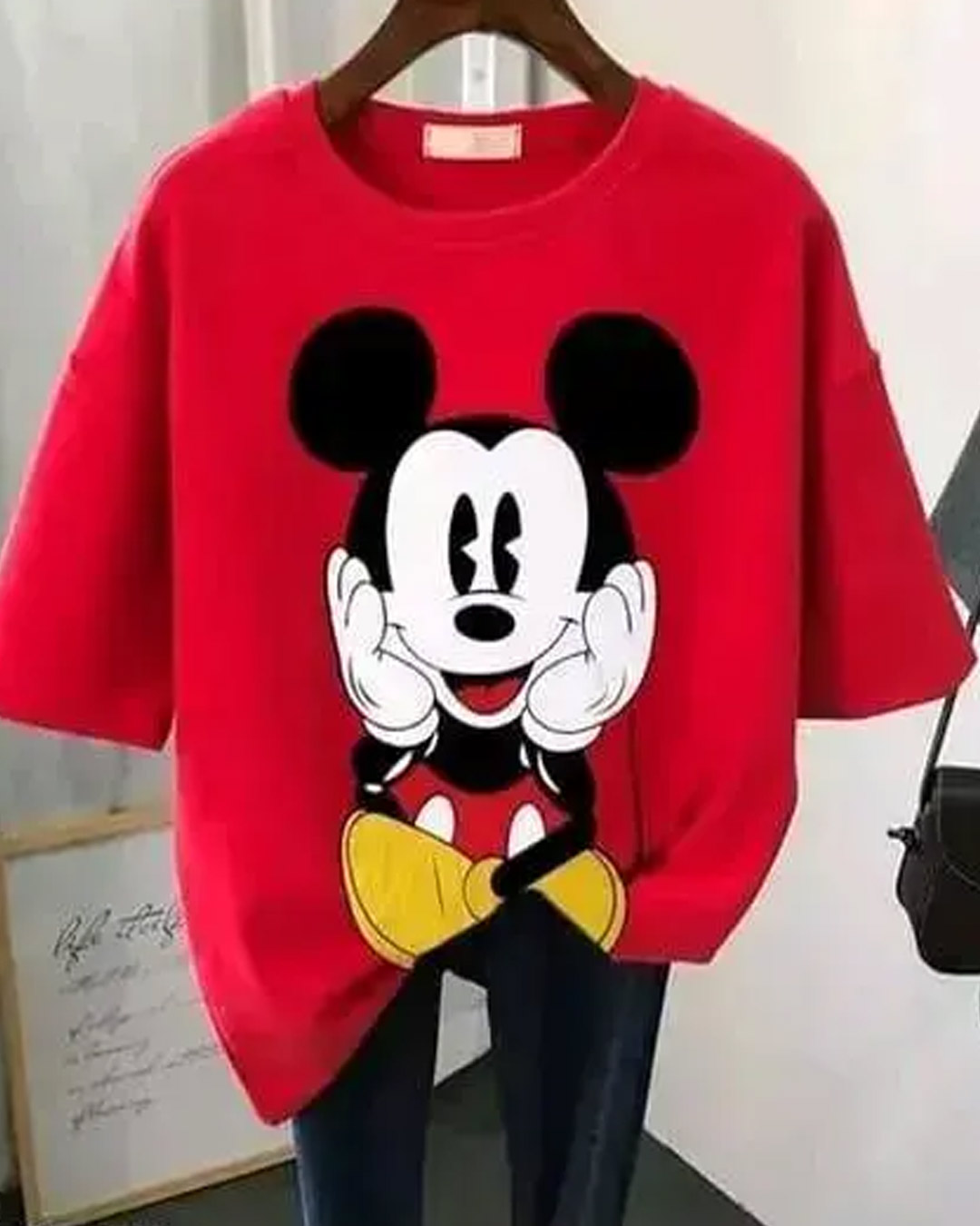 Cartoon print t shirt