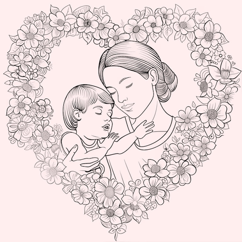 mothers day drawing