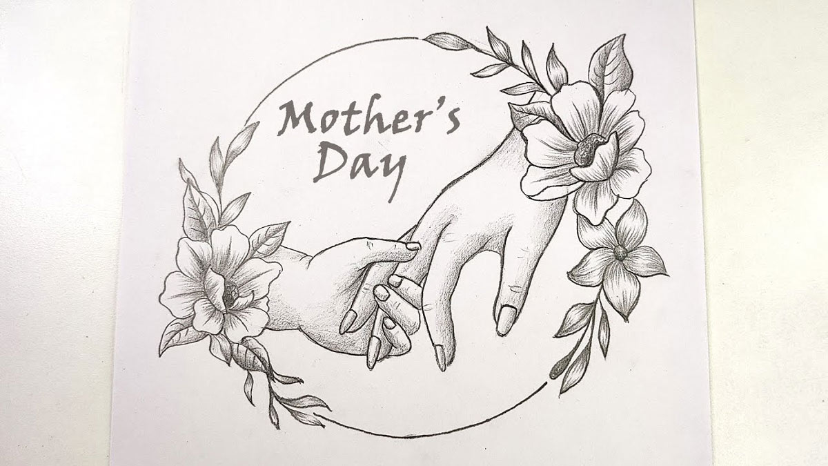 mothers day drawing ideas