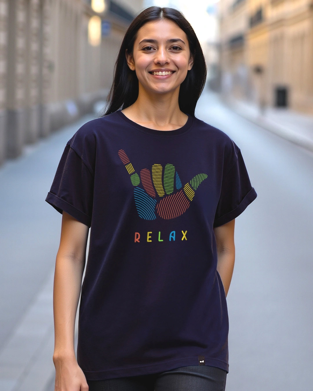 multi colour t shirt