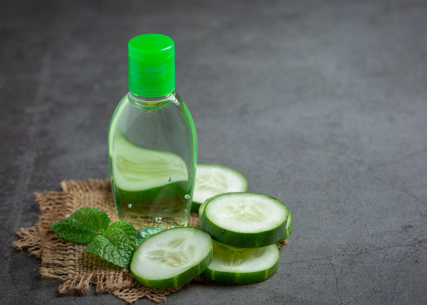 DIY cucumber skin treatments