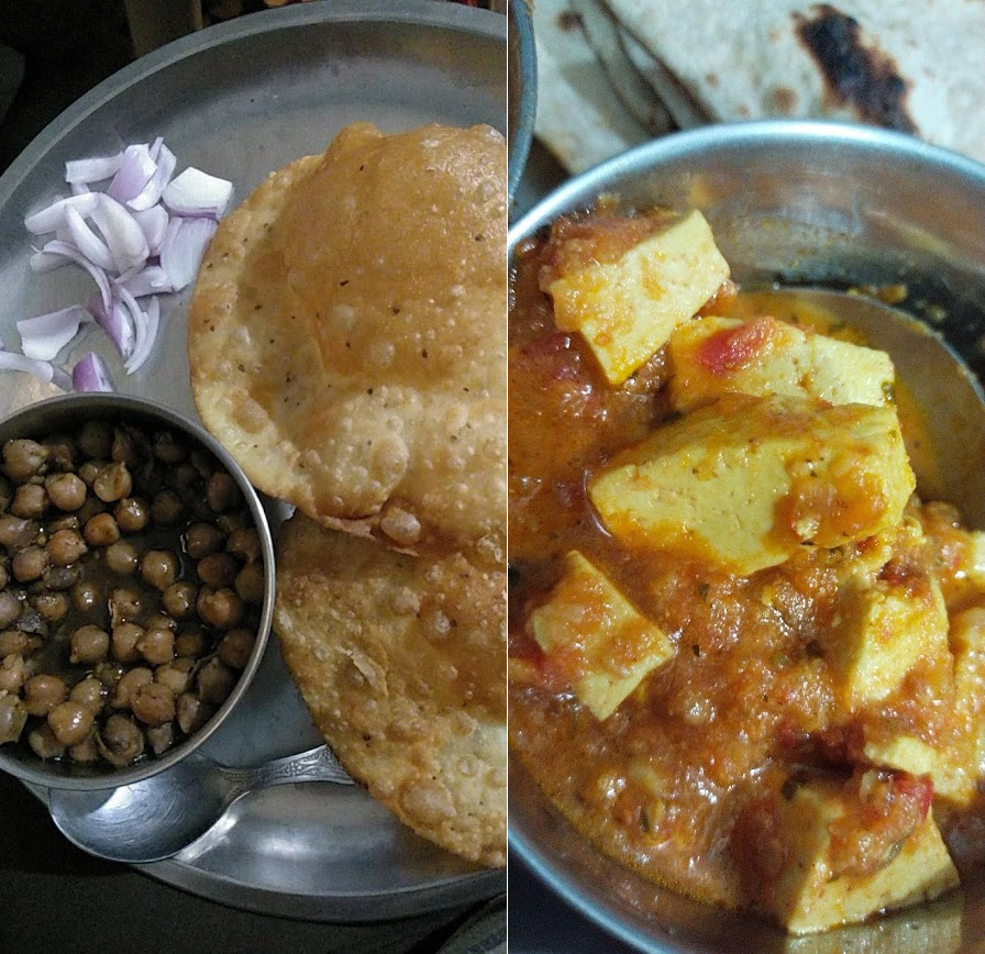 aloo poori-paneer by samridhi breja