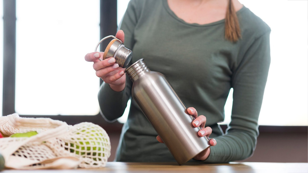 thermos flask cleaning