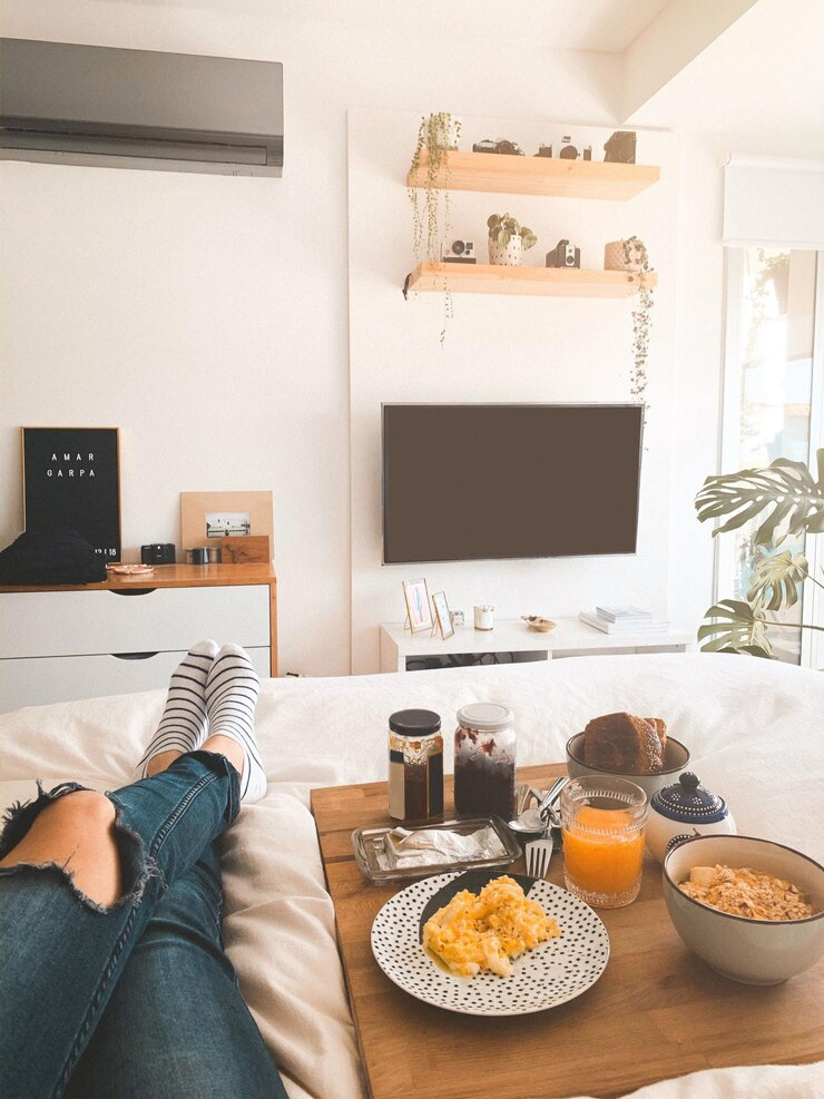 food store in ac room