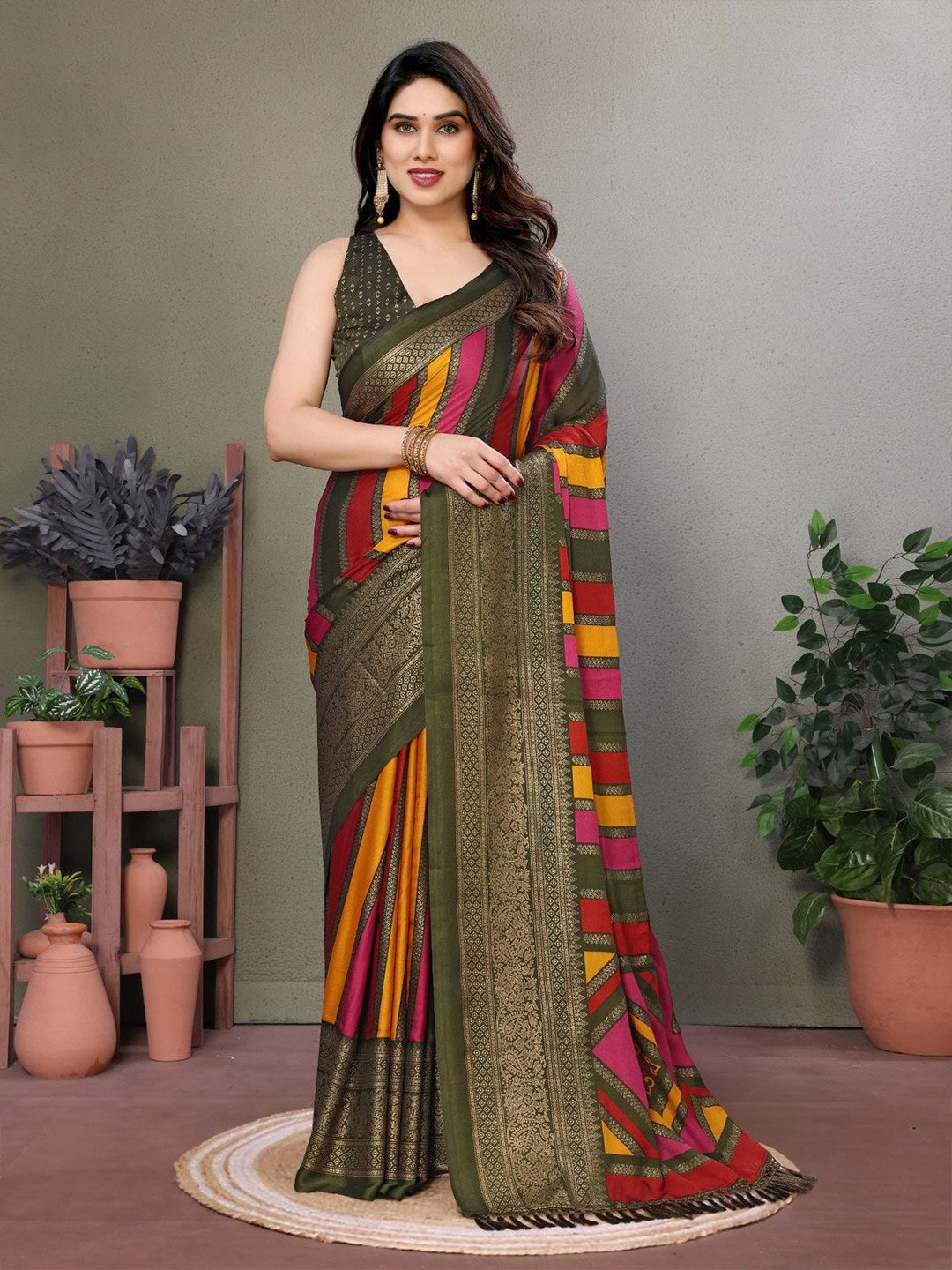 Chiffon Saree Designs (2)
