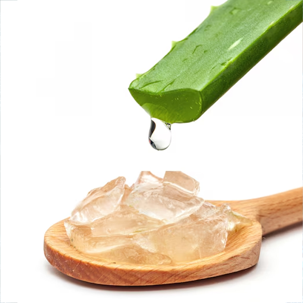 Aloe vera gel hair care