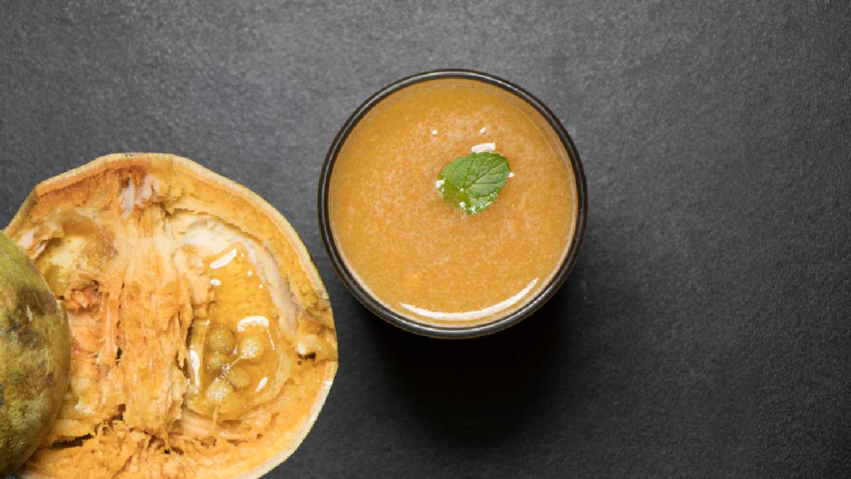 bael-fruit for acidity