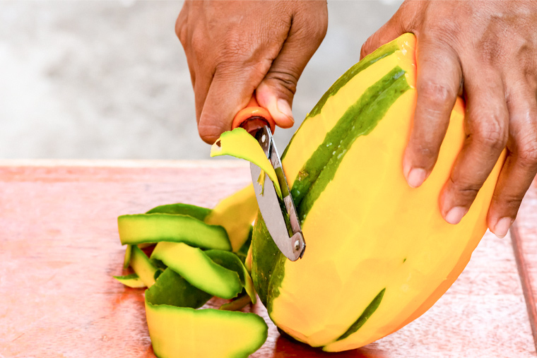 Papaya peel