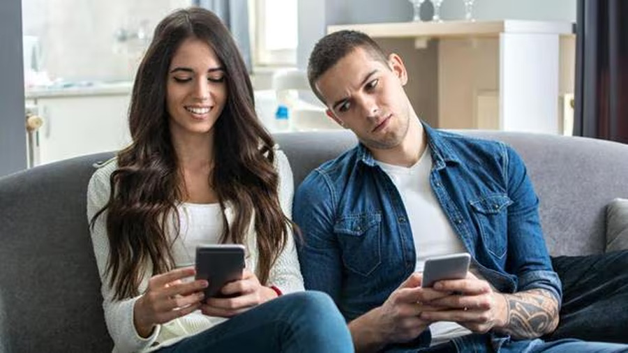 Sharing passwords in a relationship