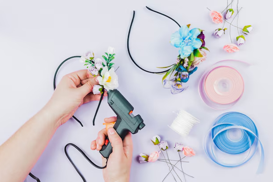 How to make hair bands at home