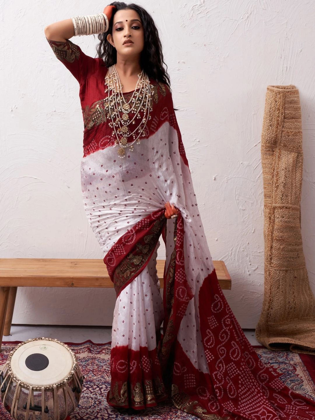 How Many Types Of Bandhani Sarees