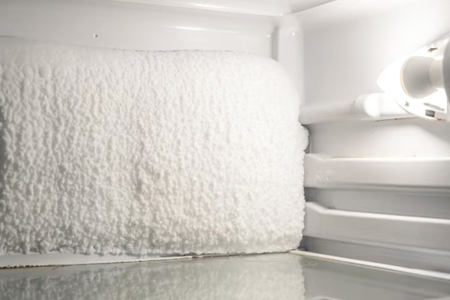How do I defrost my freezer quickly