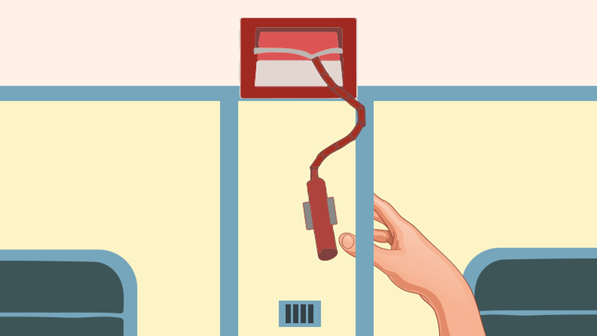 What will happen if the train chain is pulled without any reason