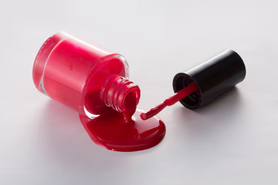 nail paint stain remove hacks