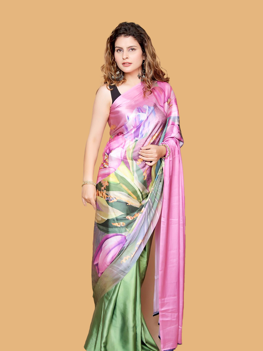 satin saree designs (4)