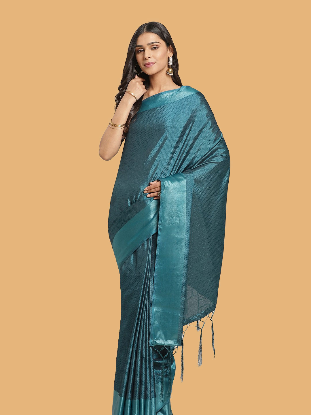satin saree designs (5)