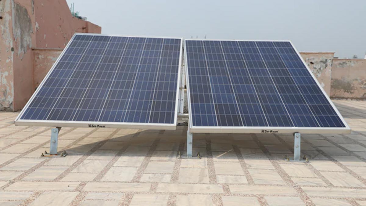 install solar panels