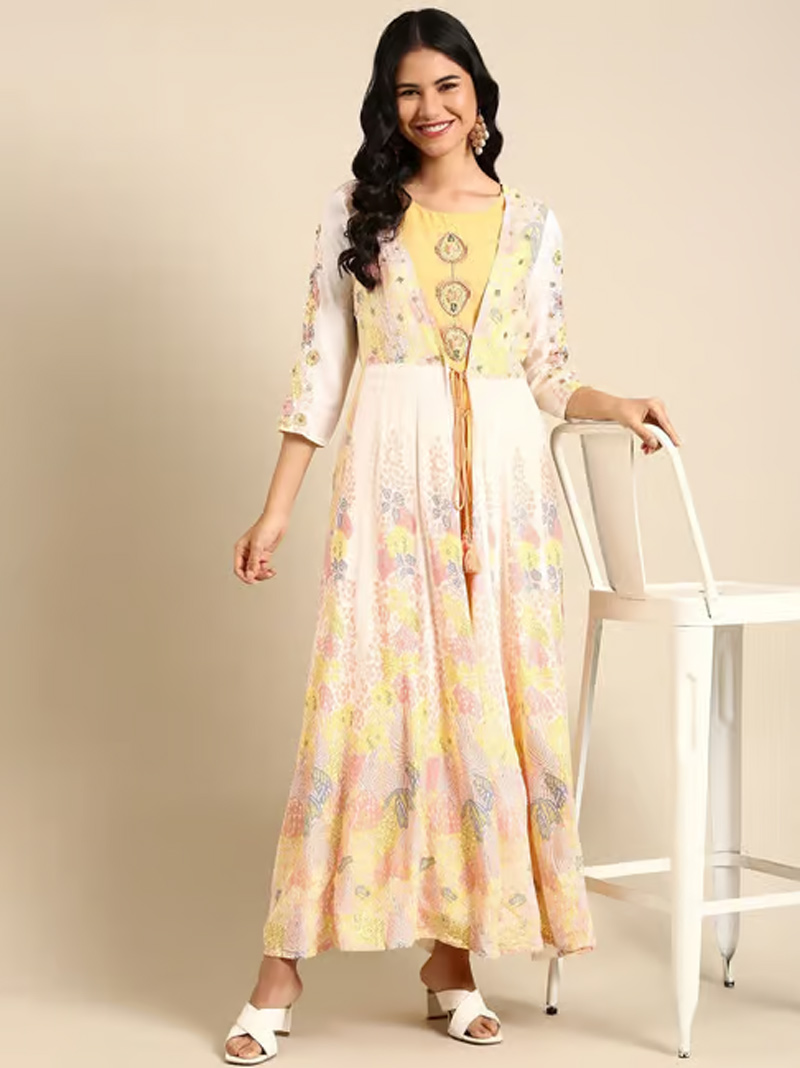 kurta with shrug designs (3)