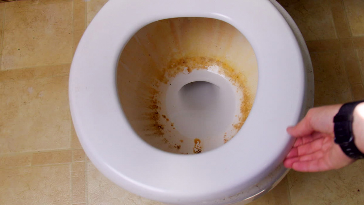 how to clean toilet seat