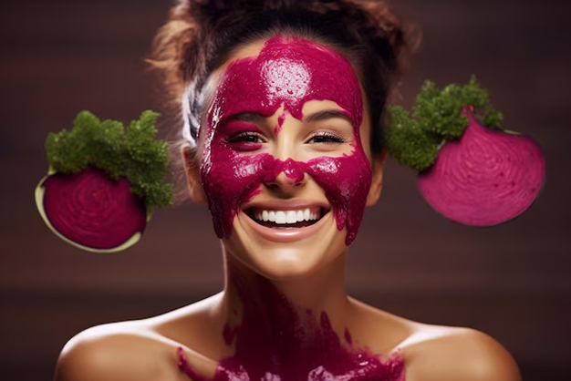 beetroot face pack