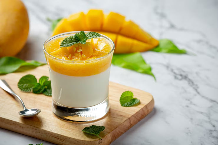 mango panna cotta bnane ka tareeka