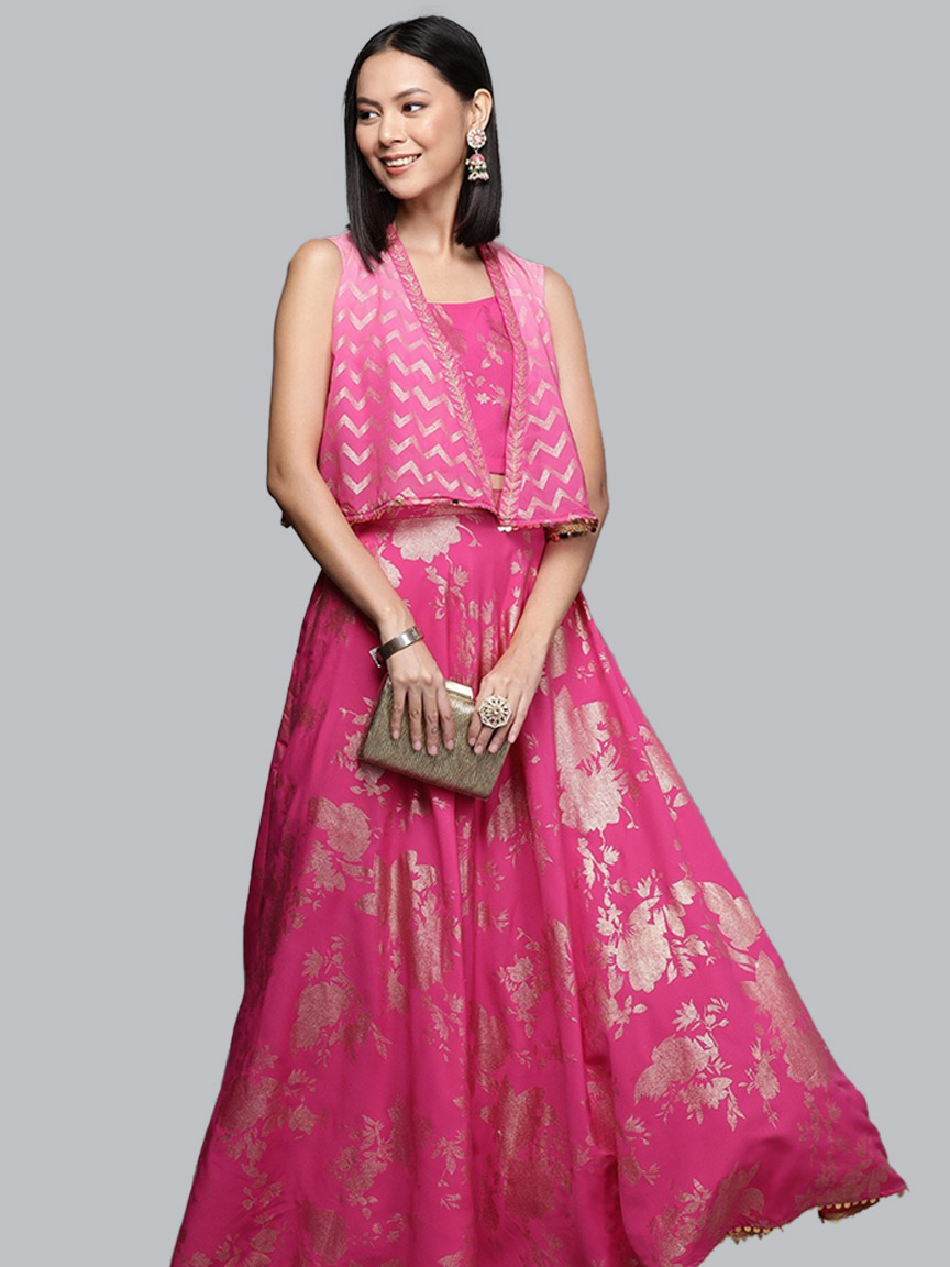 shrug with lehenga designs (4)