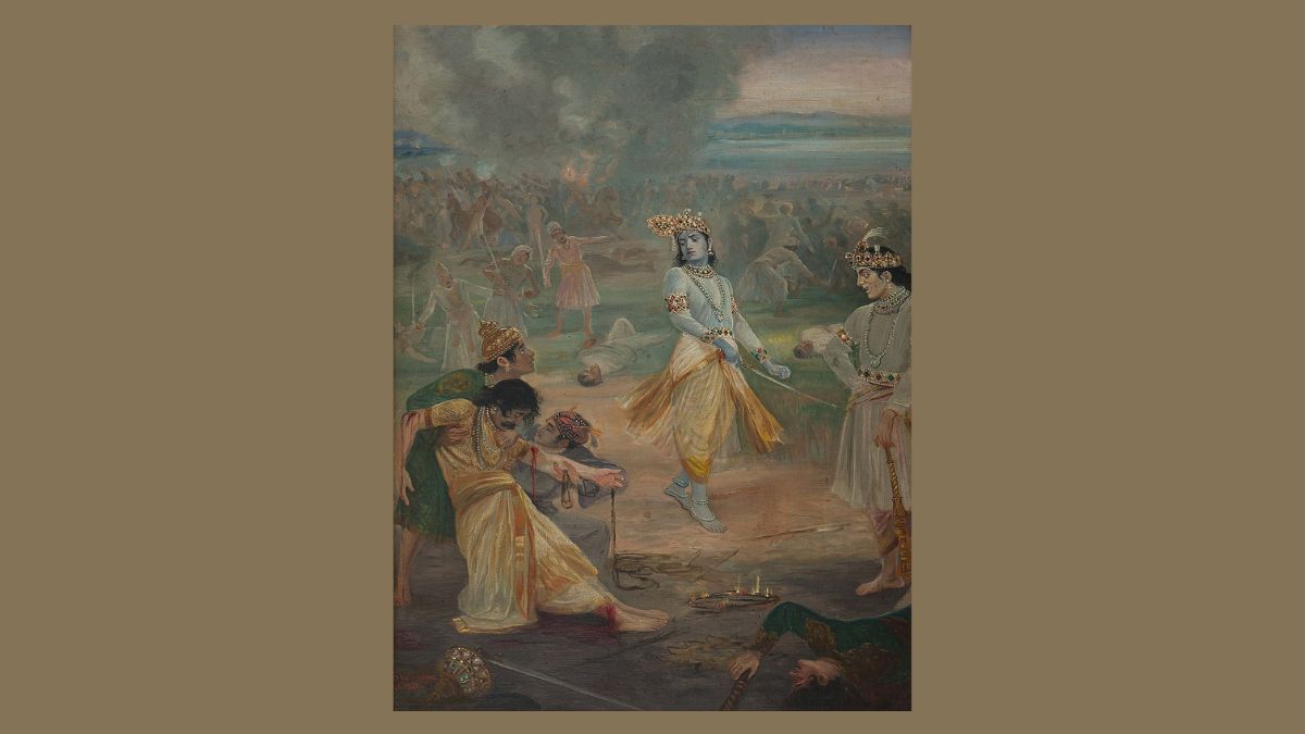 Krishna and Gandhari curse