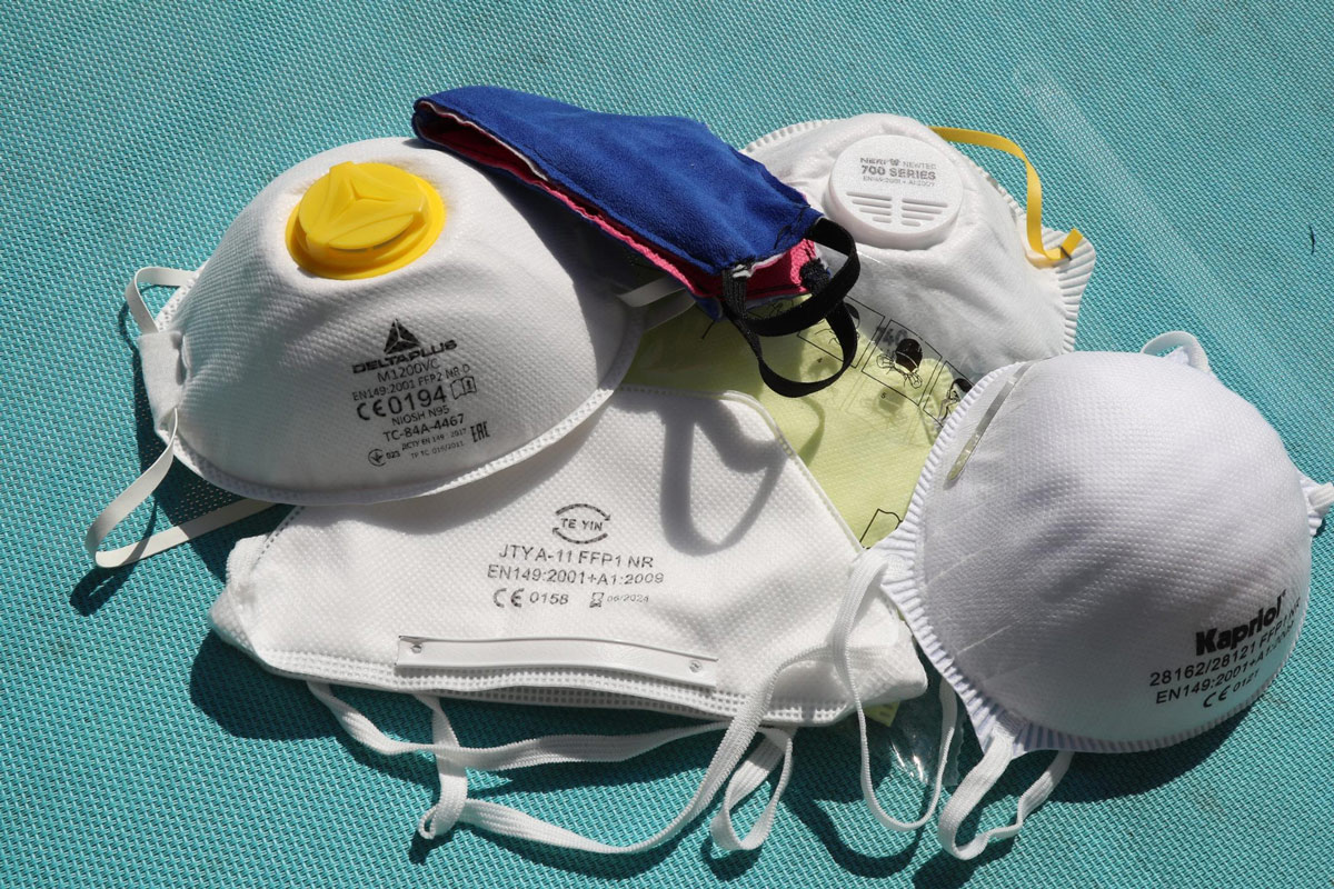 How to spot counterfeit masks