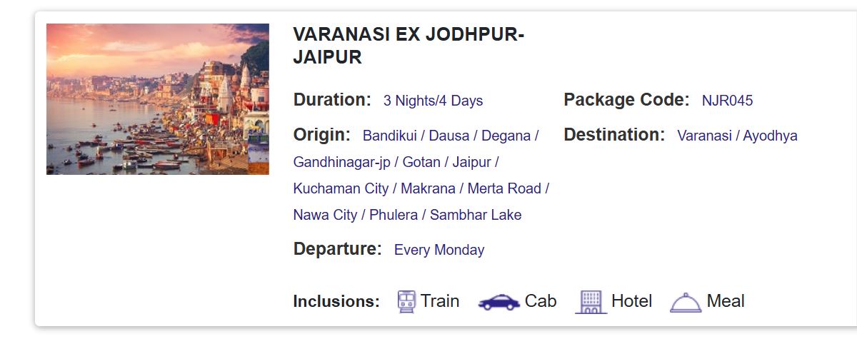 irctc summer june tour packages under 10000 budget3