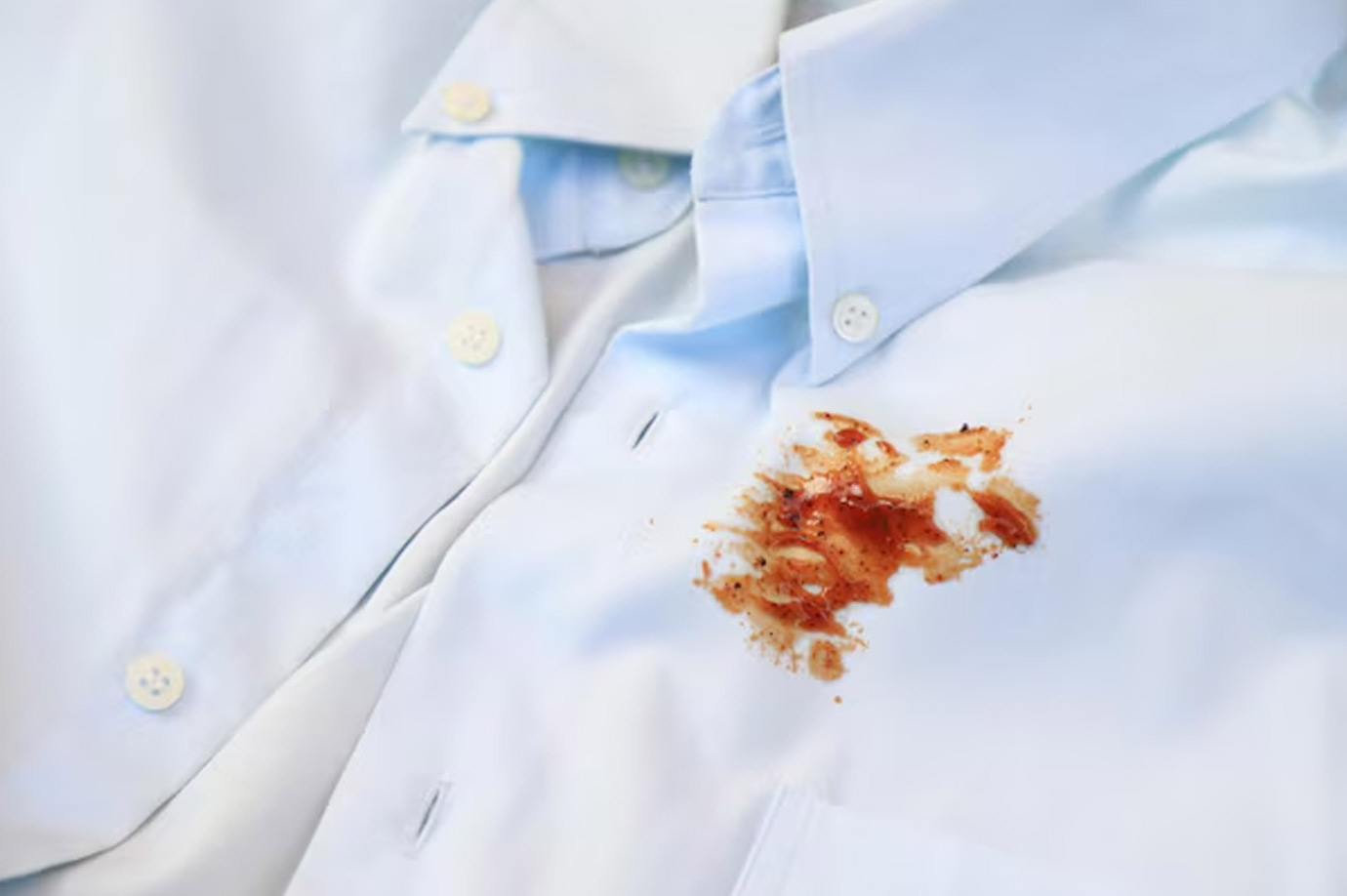 oil stain on clothes hacks