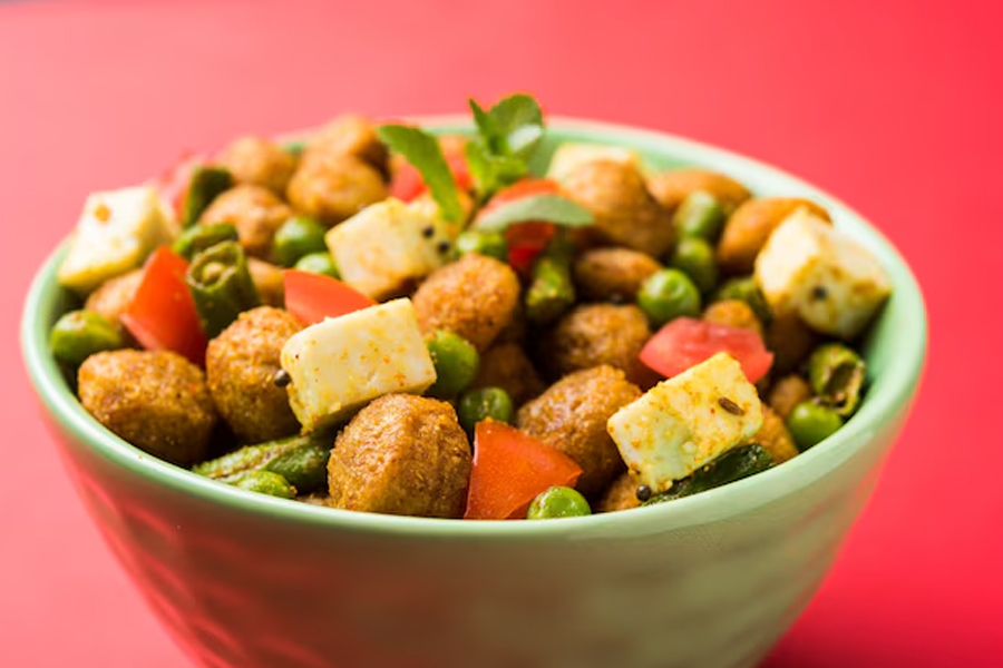 soya masala upma recipe