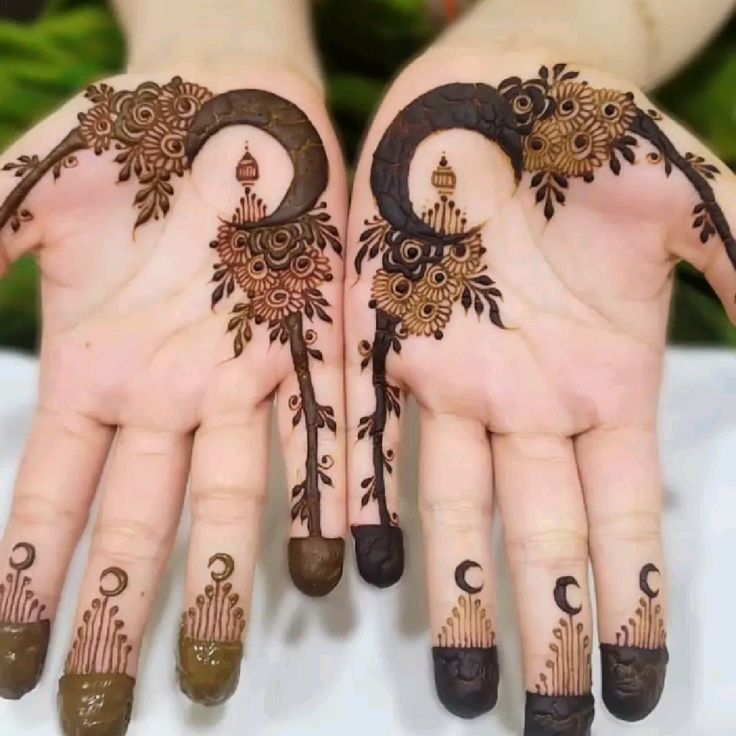 bel chand mehndi