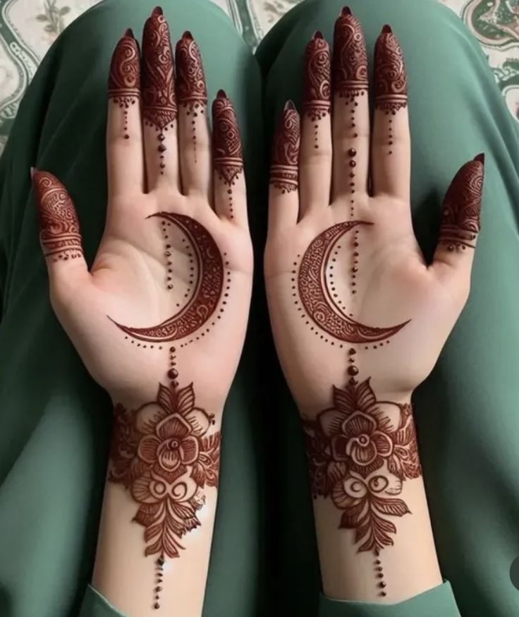 tattoo chand mehndi