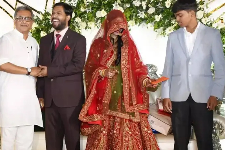 The marriage was announced in the class itself