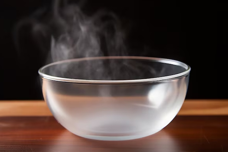 hot water for vegetables