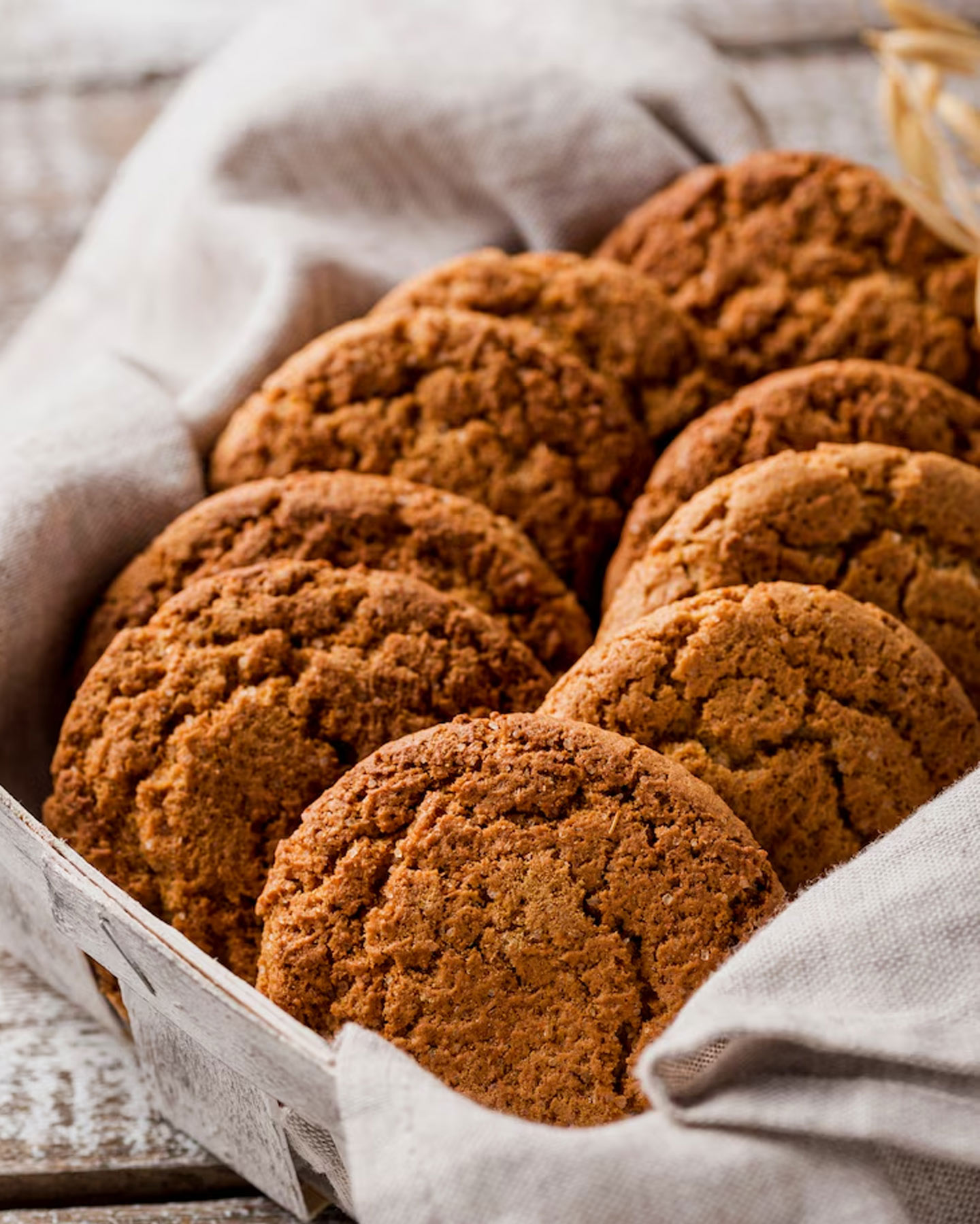 how to make biscuits crispy with rice