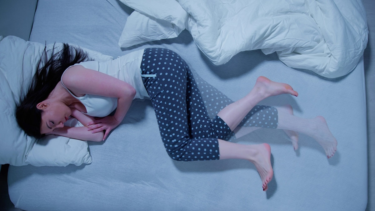 Restless legs at night