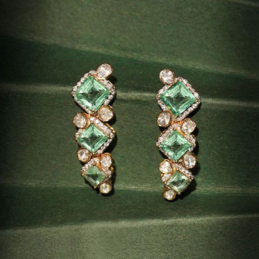 polki earrings designs (5)