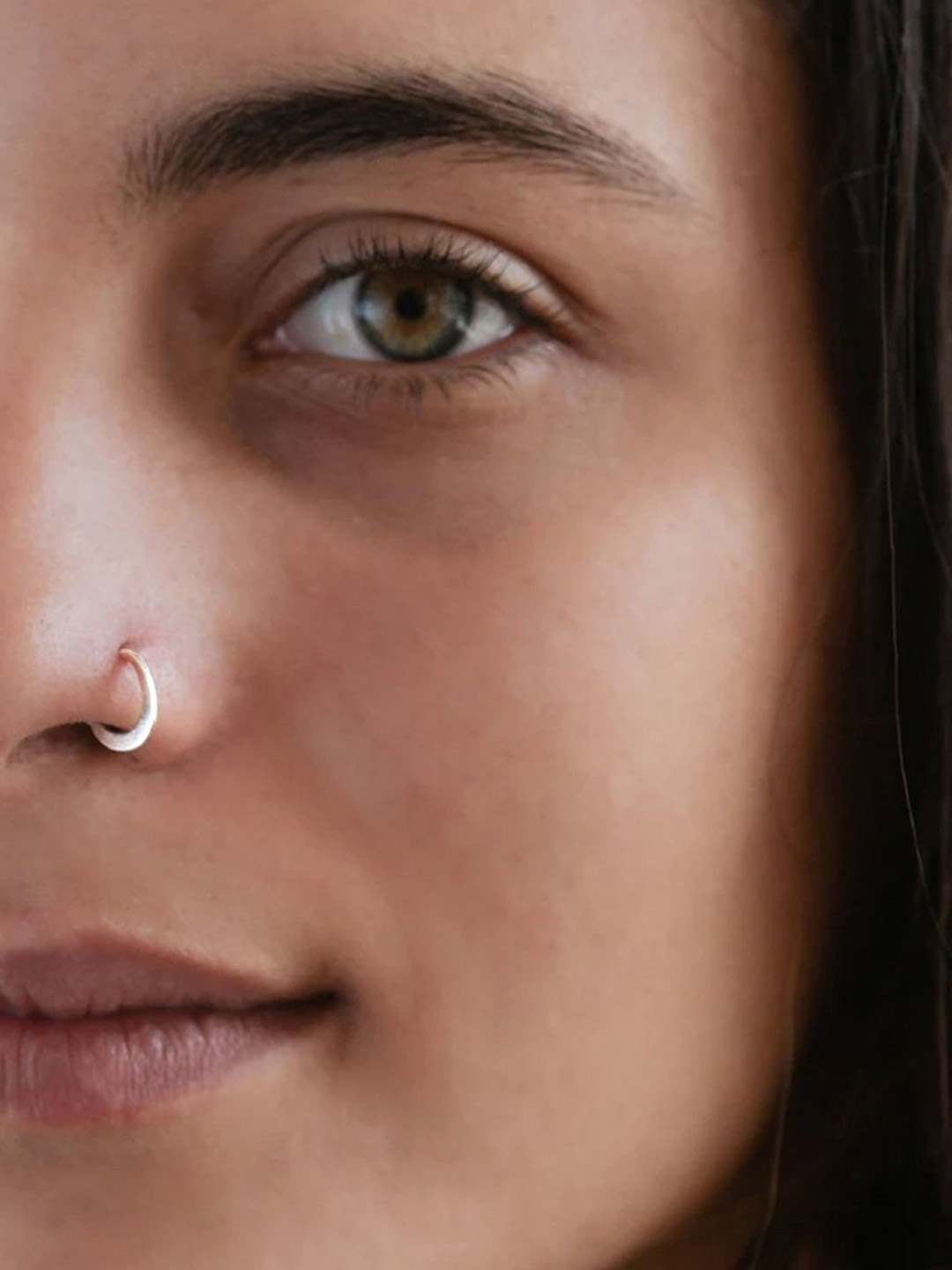 Plain nose ring