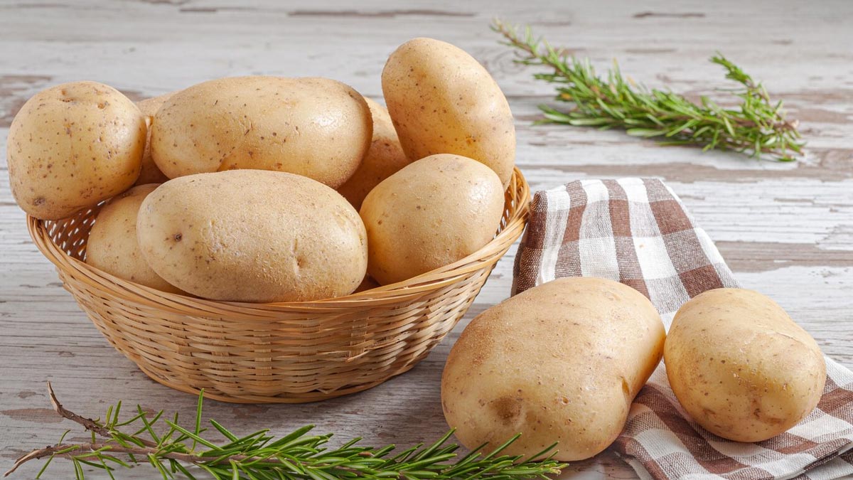 baking soda in potato