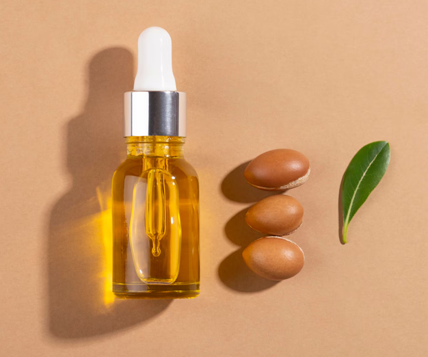 Argan oil serum for dry hair Making process