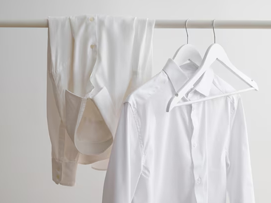 Clean white shirt with these methods