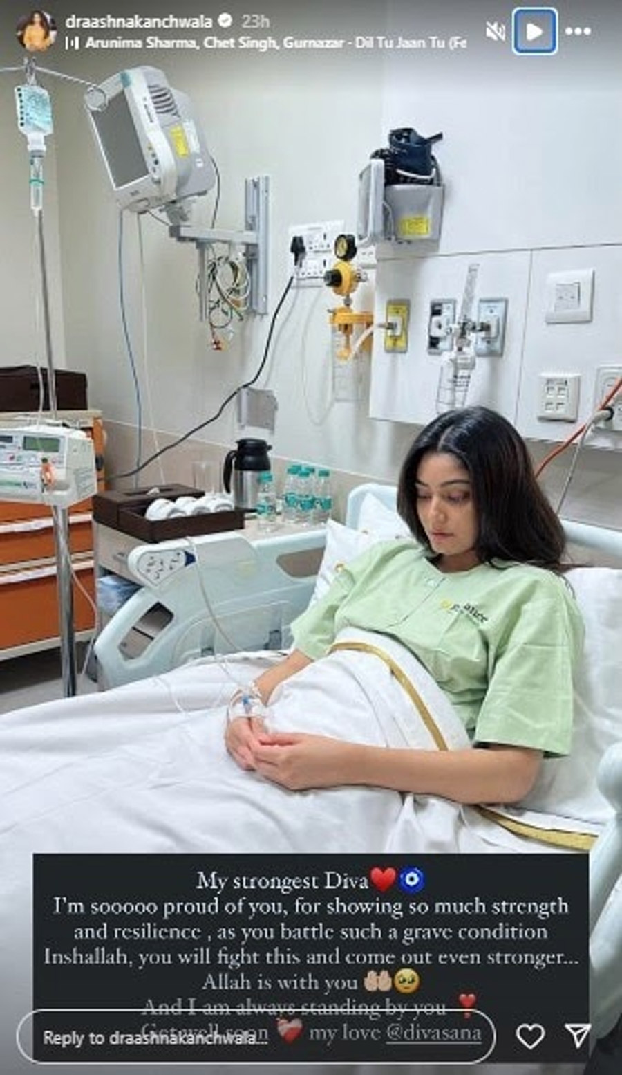 Sana doctor friend shared her health update