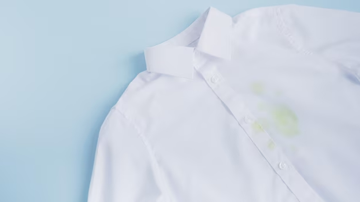 What is needed to wash a white shirt