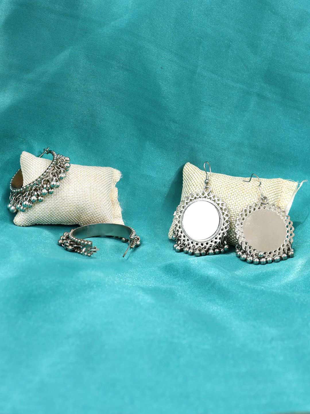 mirror work earrings (4)