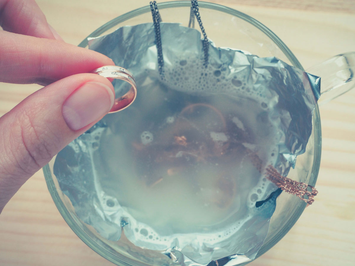 how to clean silver at home