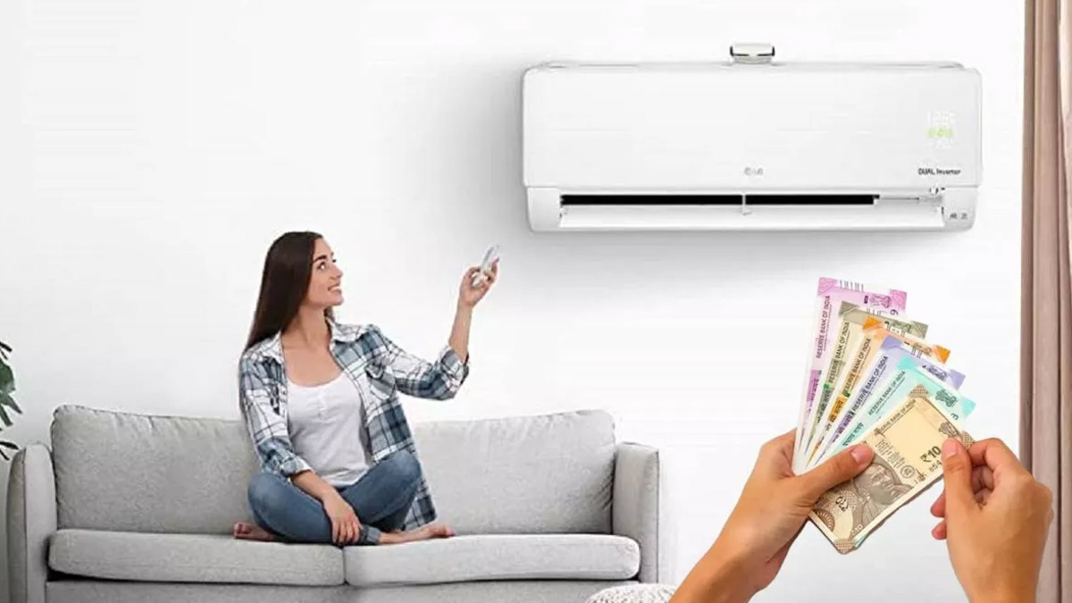 1.5 ton AC unit consumption in 1 hour