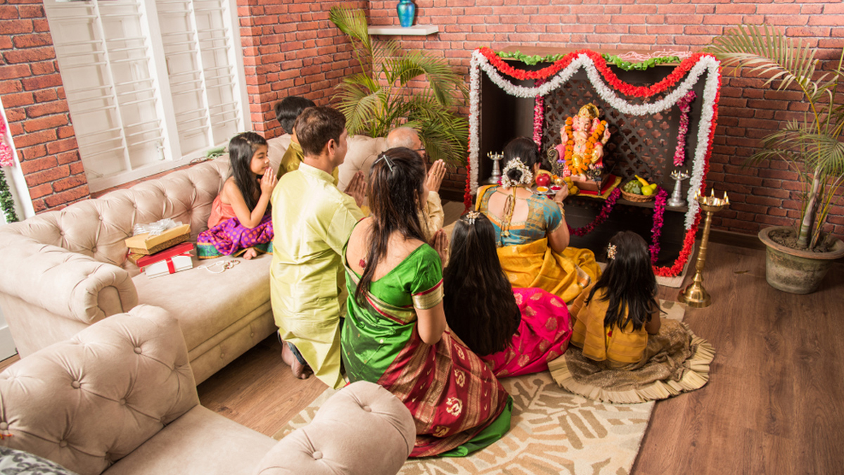 where to keep home temple