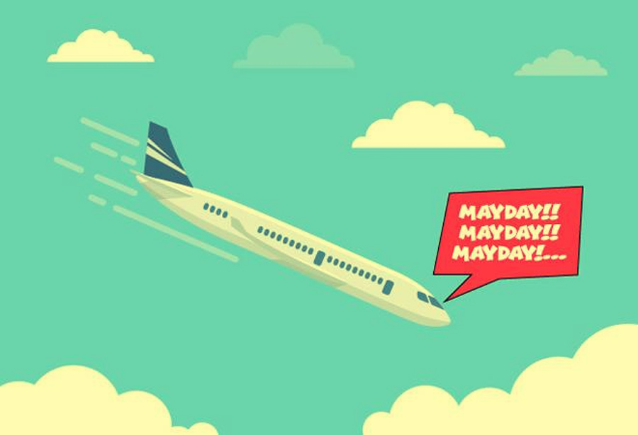 Ahmedabad plane crash Mayday call,