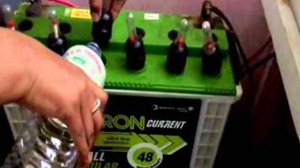 check inverter battery health
